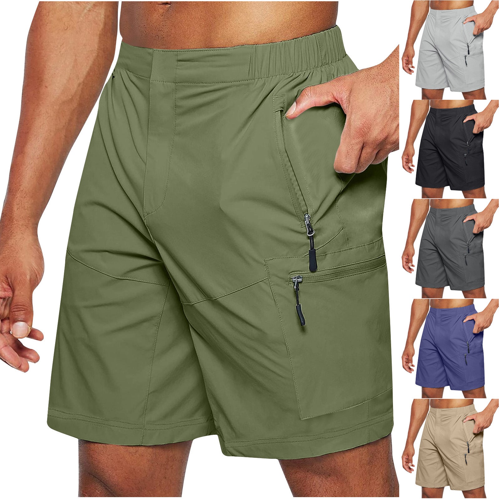 Men's Elastic Summer Shorts