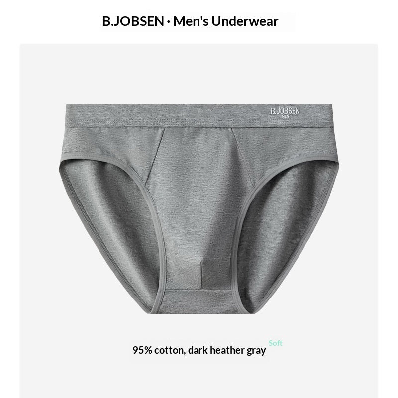 Men's Breathable Anti Bacterial Cotton Briefs