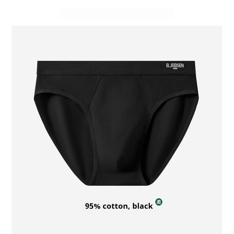 Men's Breathable Anti Bacterial Cotton Briefs