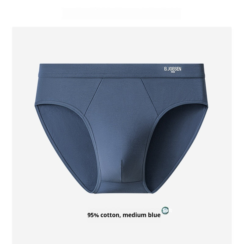 Men's Breathable Anti Bacterial Cotton Briefs