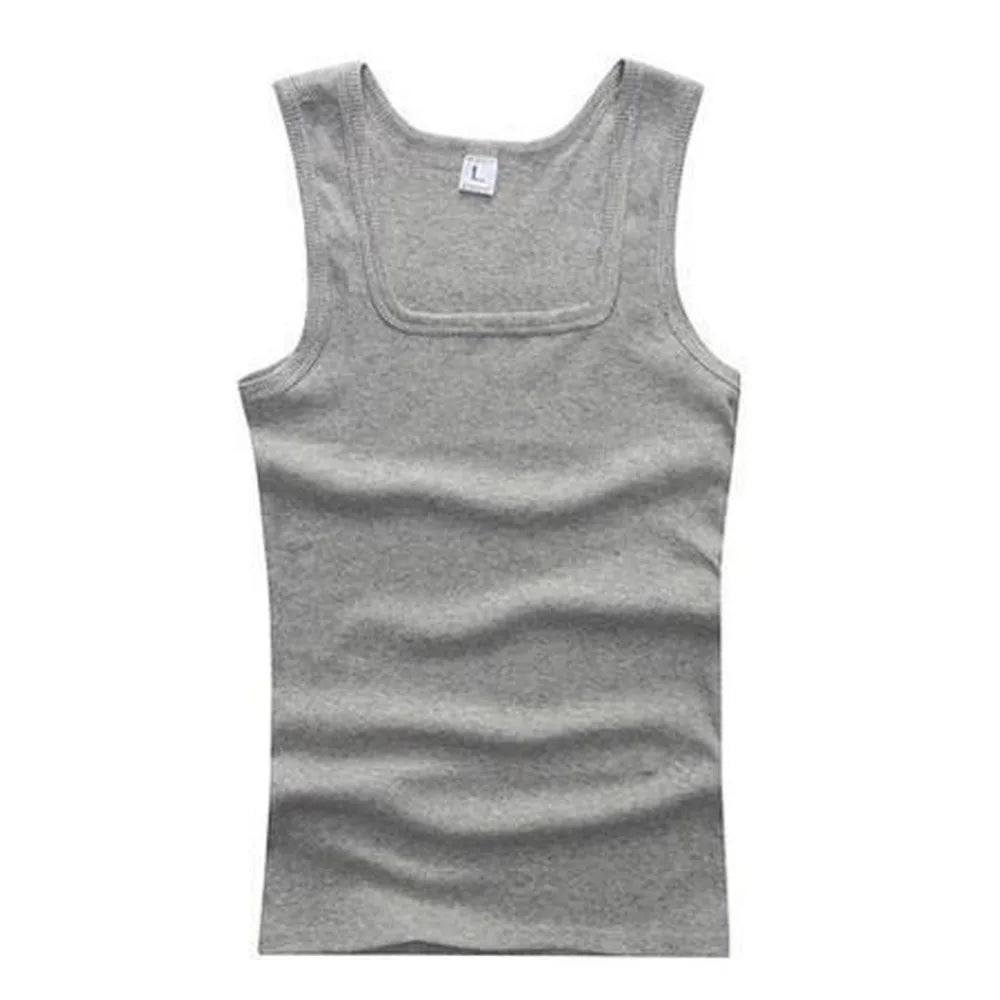 Men's Slim Fit Sleeveless Tank Top