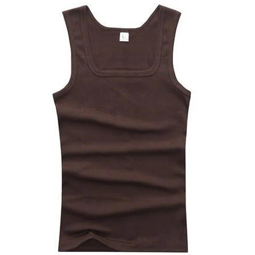 Men's Slim Fit Sleeveless Tank Top
