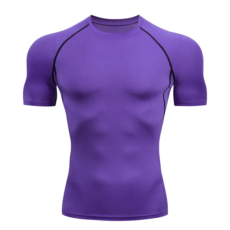 Men's Compression Short Sleeve Athletic Shirt