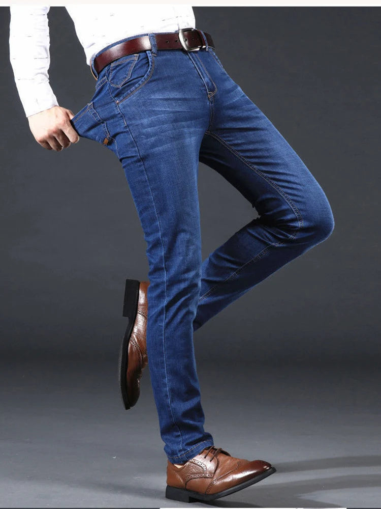 Men's Slim Fit Straight Leg Jeans