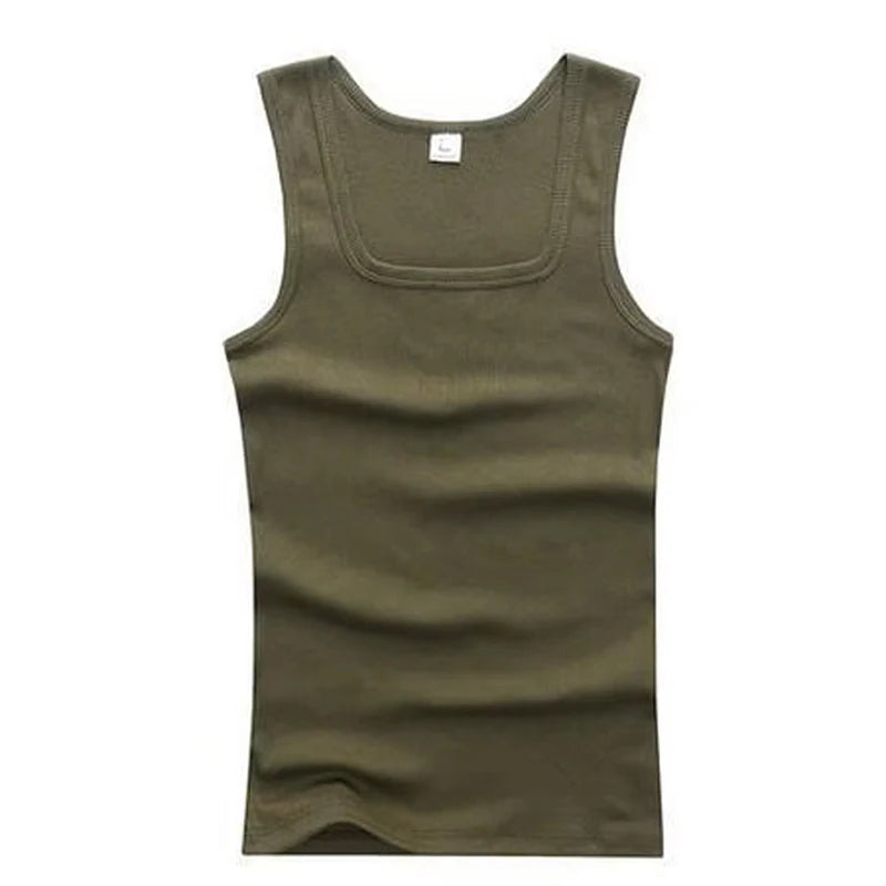 Men's Slim Fit Sleeveless Tank Top
