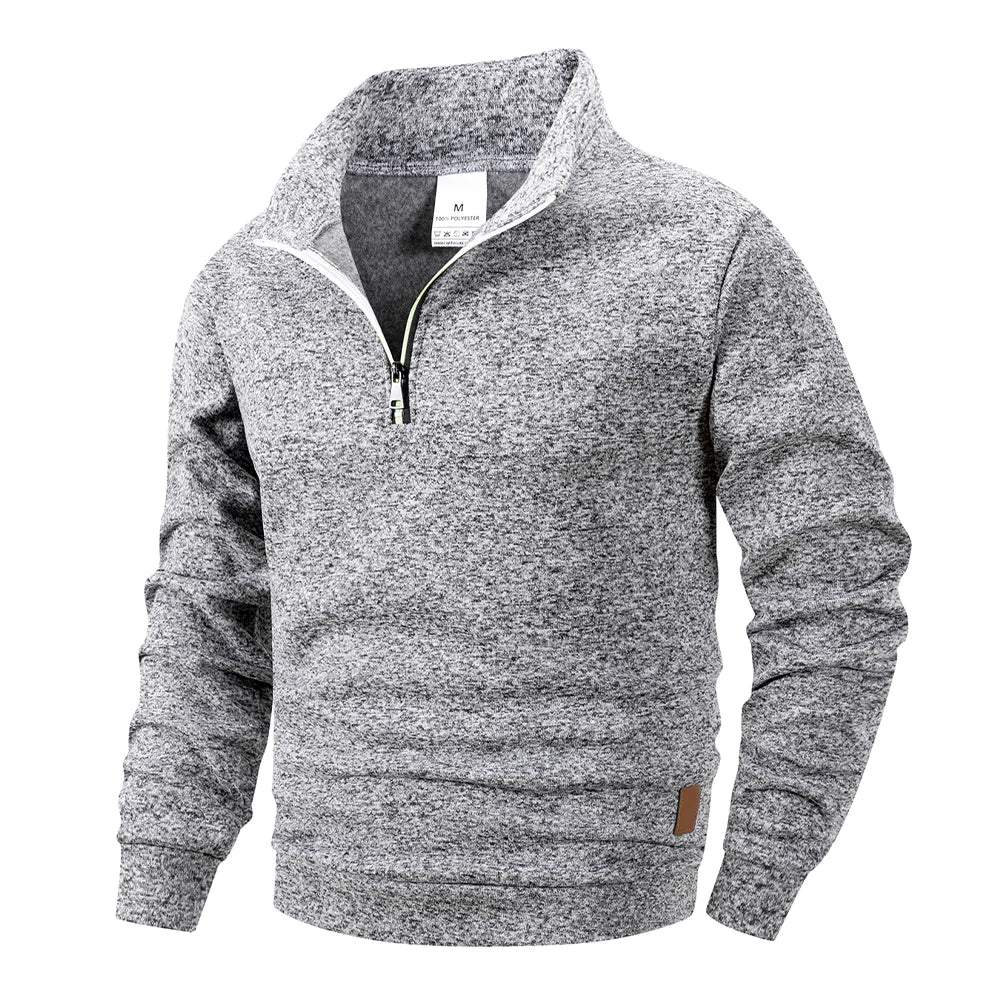 Men's Half-Zip Pullover Sweatshirt