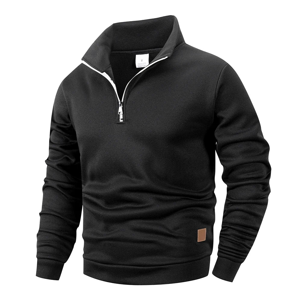 Men's Half-Zip Pullover Sweatshirt