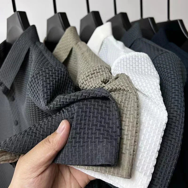 Men's Breathable Casual Polo Shirt