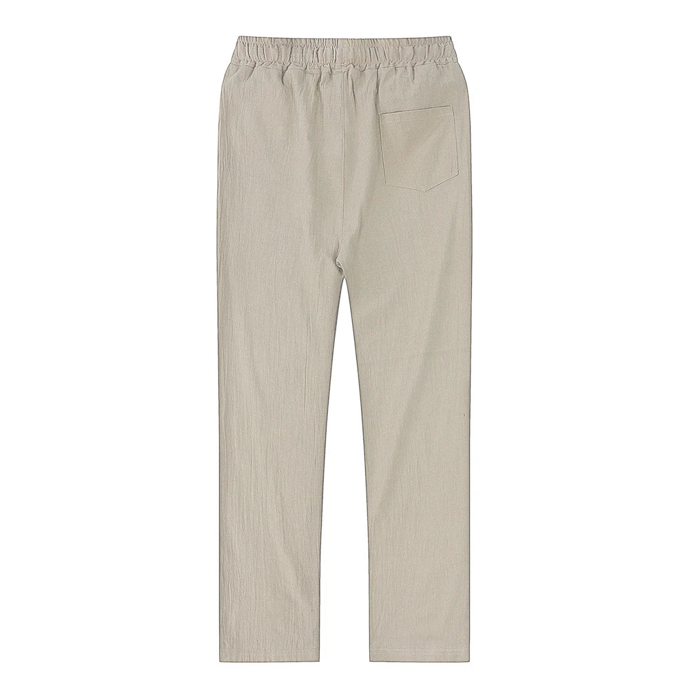 Men's Cotton Linen Casual Pants