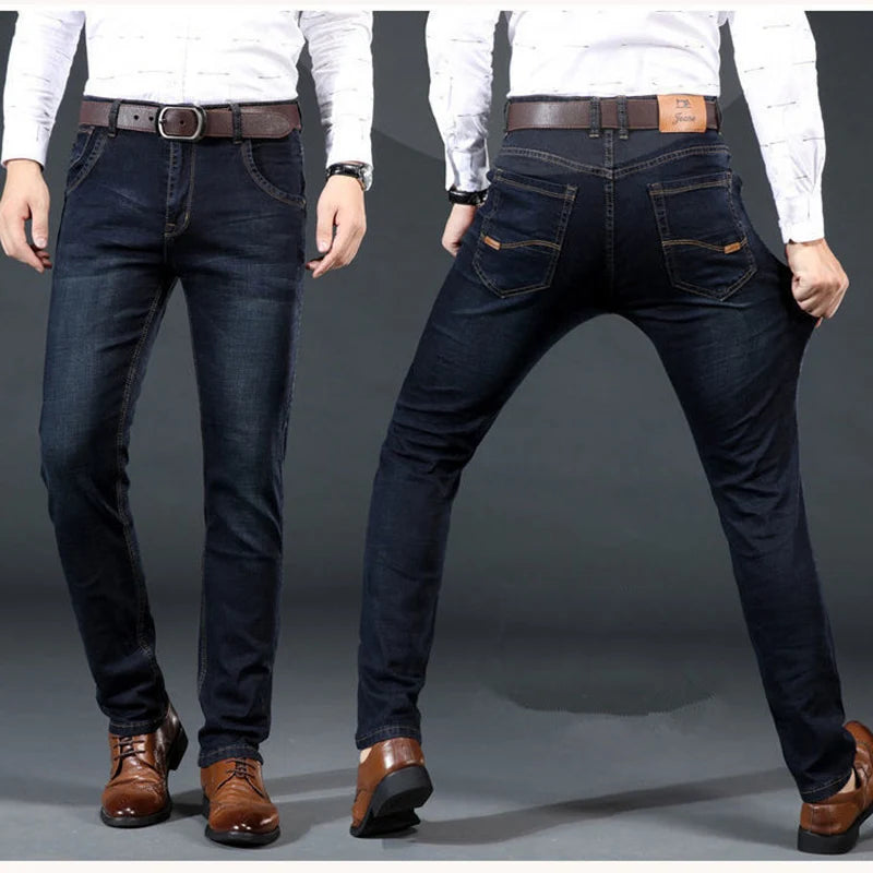 Men's Slim Fit Straight Leg Jeans