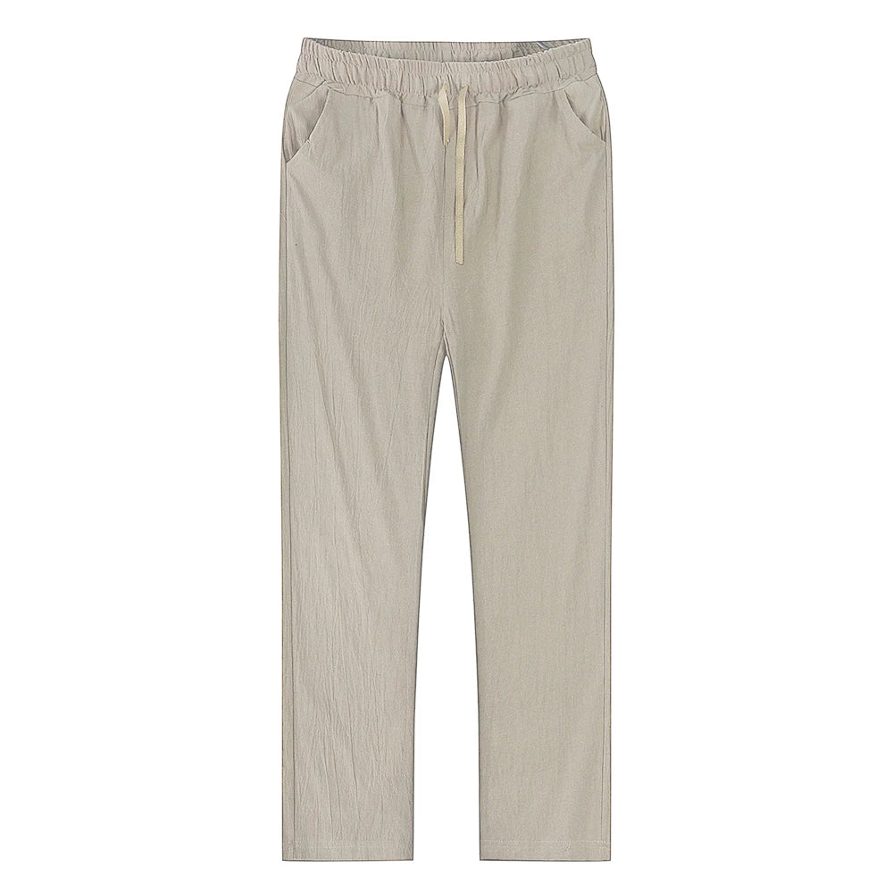 Men's Cotton Linen Casual Pants