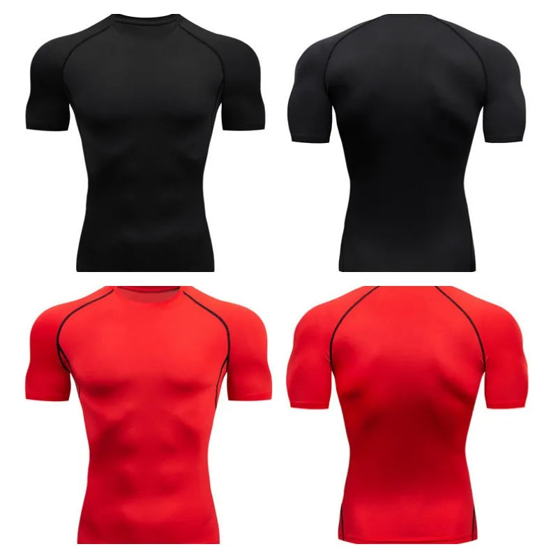 Men's Compression Short Sleeve Athletic Shirt