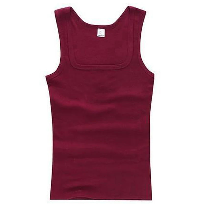 Men's Slim Fit Sleeveless Tank Top