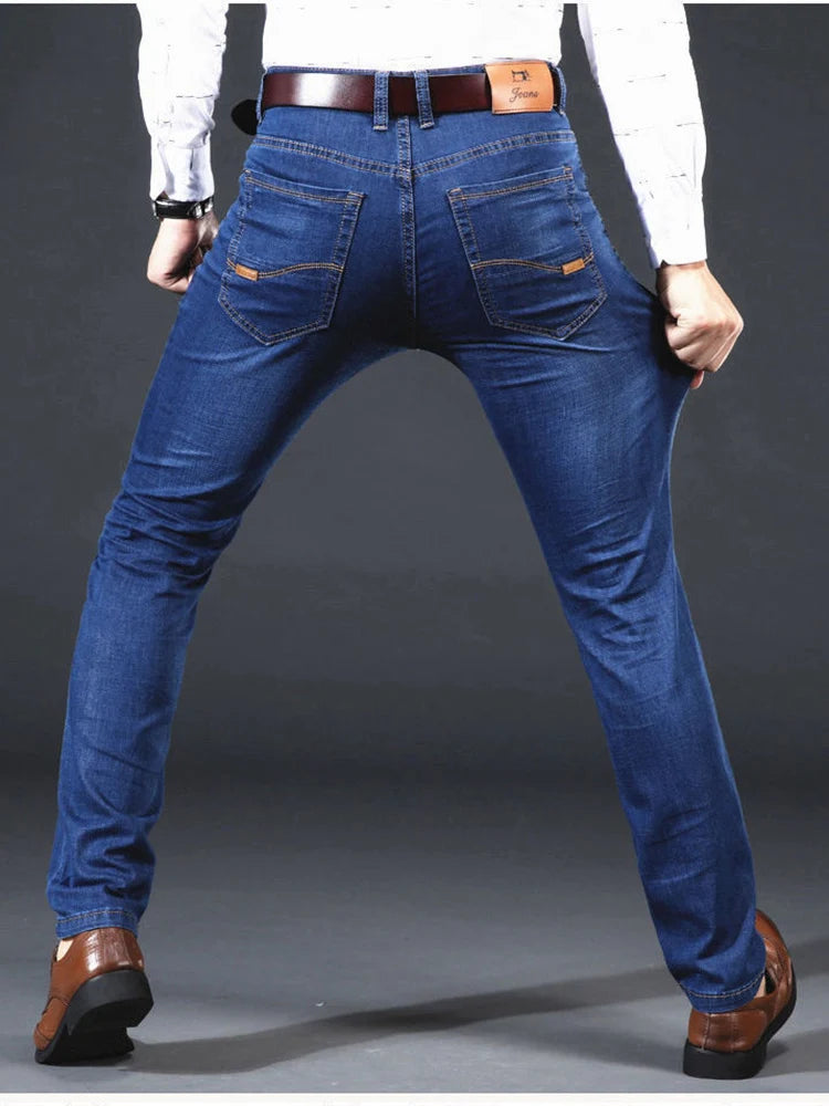Men's Slim Fit Straight Leg Jeans