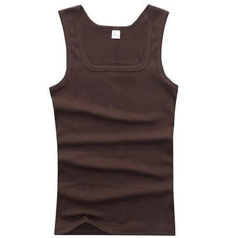 Men's Slim Fit Sleeveless Tank Top
