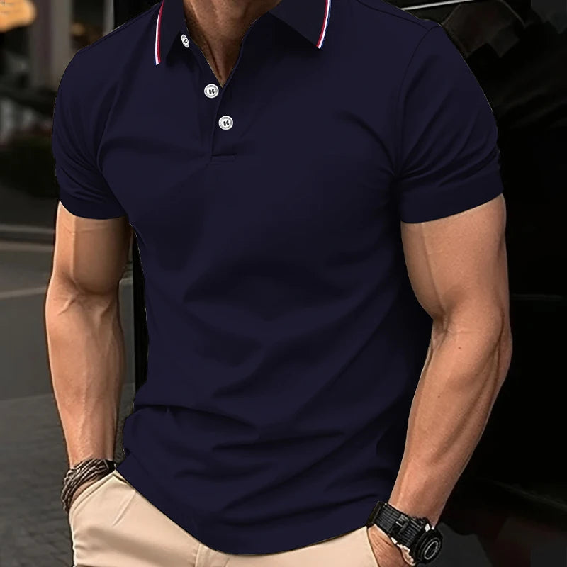 Men's Classic Short Sleeve Polo Shirt