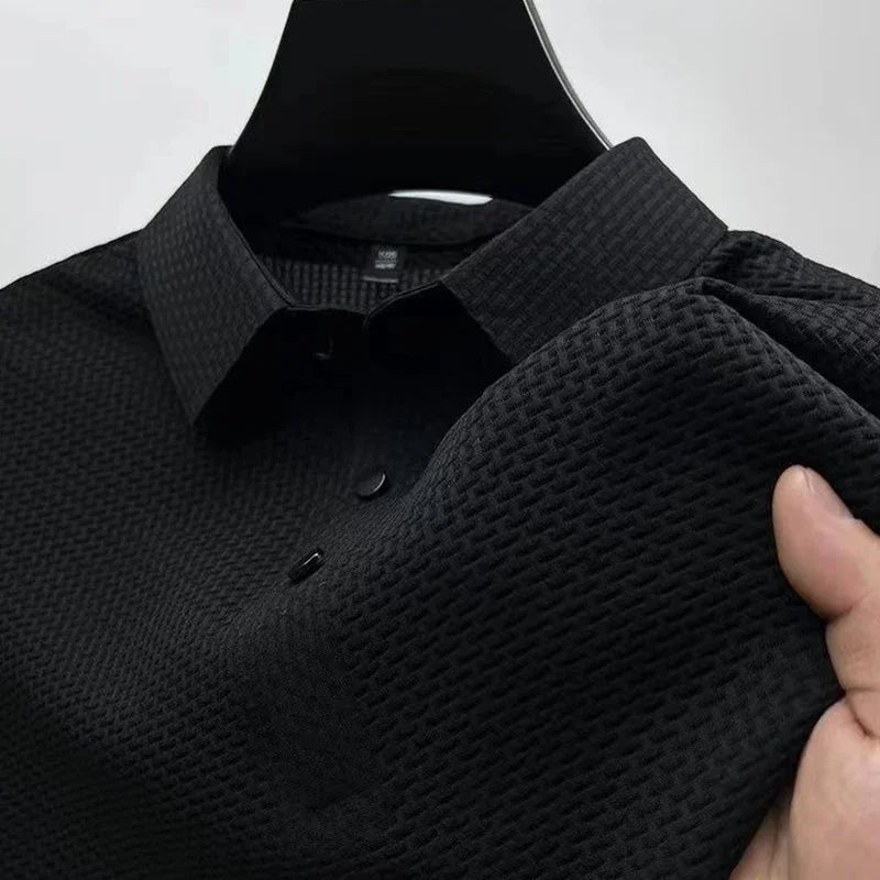 Men's Breathable Casual Polo Shirt