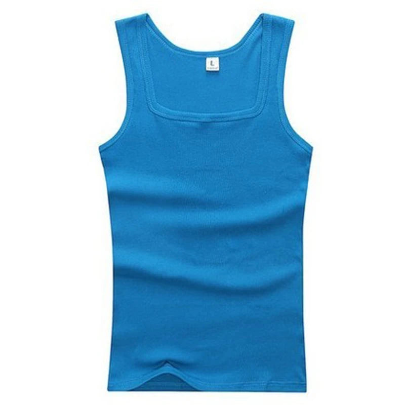 Men's Slim Fit Sleeveless Tank Top