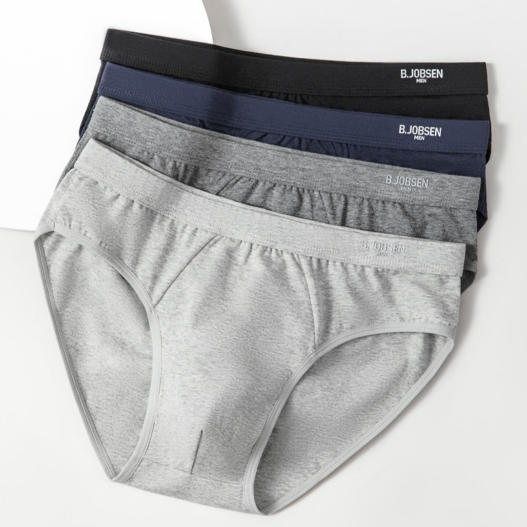 Men's Breathable Anti Bacterial Cotton Briefs