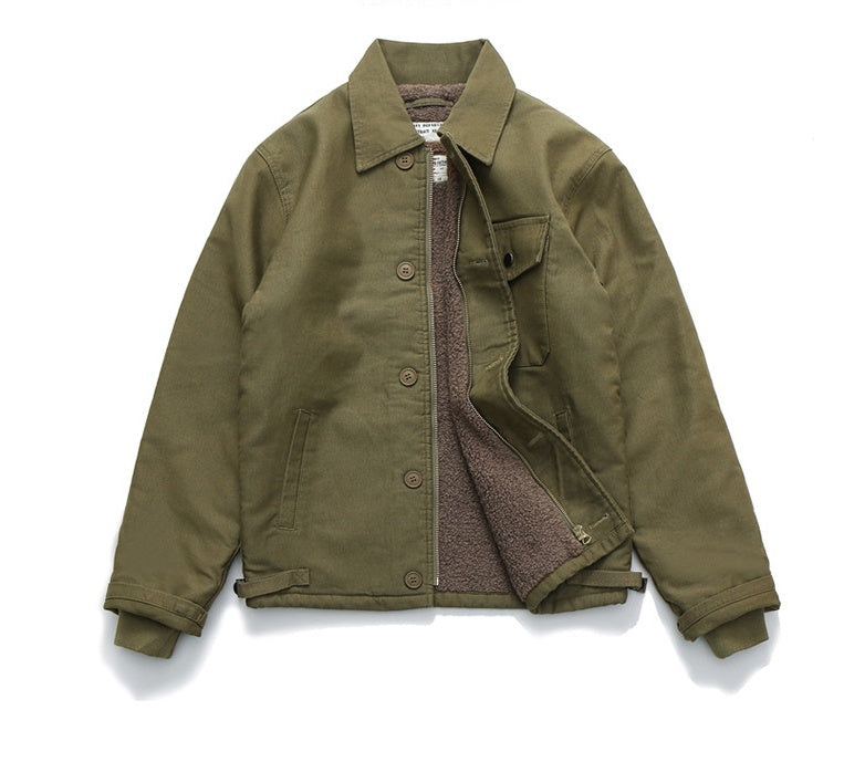 Men's Padded Multi-Pocket Work Jacket