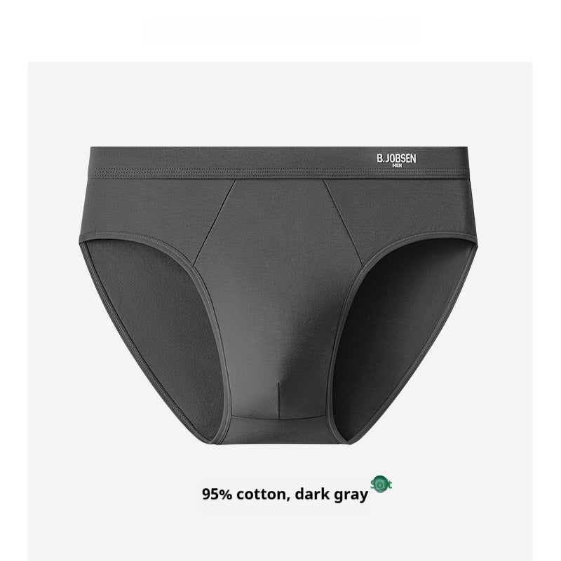 Men's Breathable Anti Bacterial Cotton Briefs