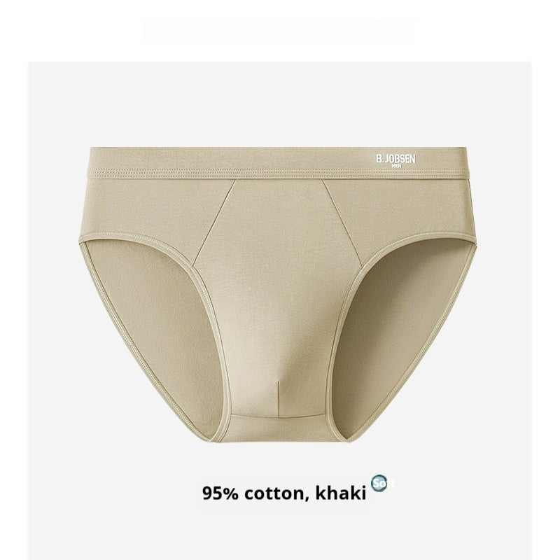 Men's Breathable Anti Bacterial Cotton Briefs