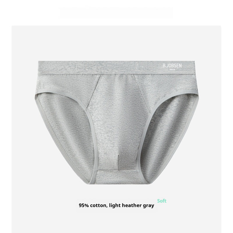 Men's Breathable Anti Bacterial Cotton Briefs