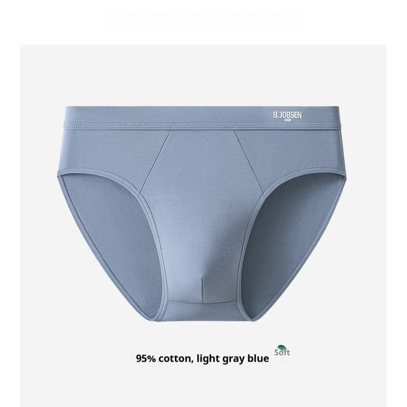 Men's Breathable Anti Bacterial Cotton Briefs